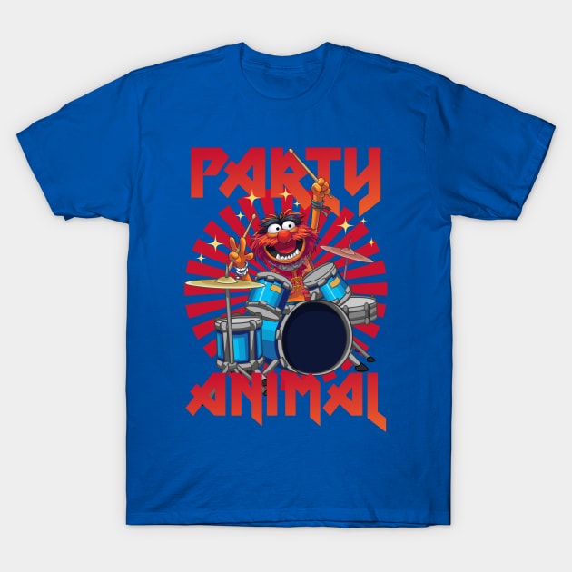 Party The Muppets Show - Drummer T-Shirt by Polos